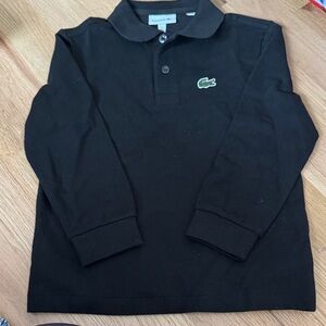 Lacoste Kids’ Regular Fit Petit Pique Polo long Sleeve